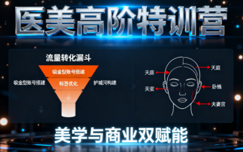 0-1000万医美高阶特训营课程-琪哥网创